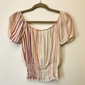 ***SOLD*** Classic Boho Crop Top